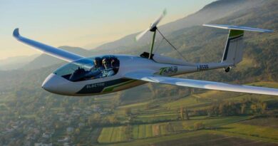 Slovenian startup pipistrel taurus electro electric aircraft aviation