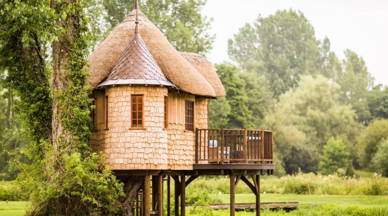 eco-friendly treehouse